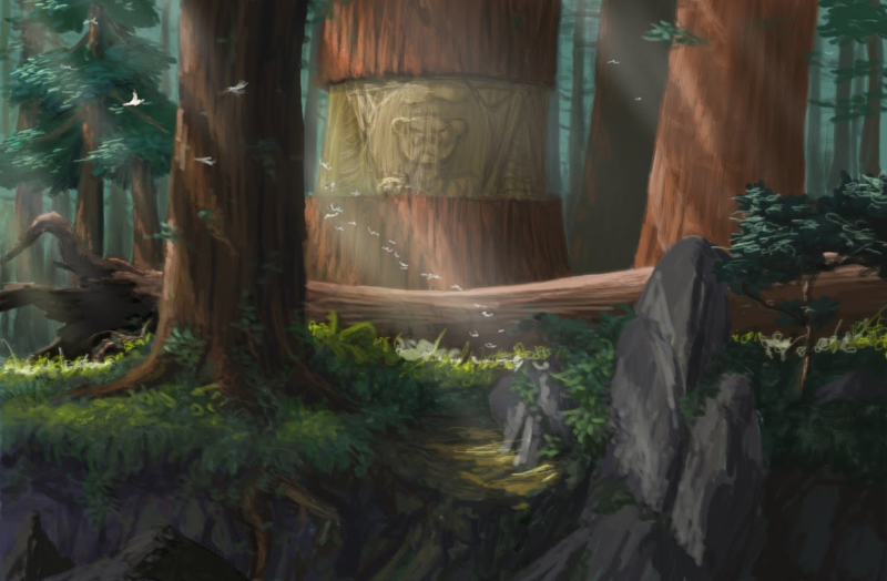 Illustration for article titled This Halo Concept Art is so Old it's Drawn on Paper